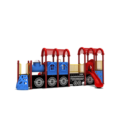 Children Customized Playground Slides Plastic Outdoor Amusement Park