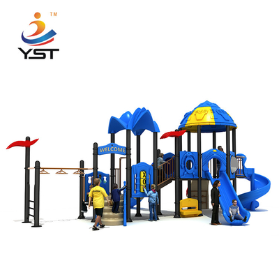 YST Large Custom Playground Slides Galvanized Pipe Outdoor Equipment Games