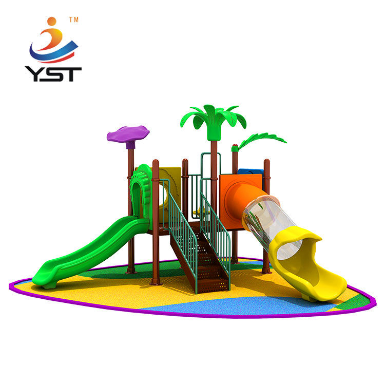 48mm Galvanized Pipes Kids Playground Slide Unti Rust For Garden