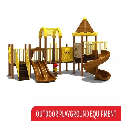 Kinderen Stalen Pipe Swing Set Plastic Outdoor Playground Equipment Met Glij en Swing